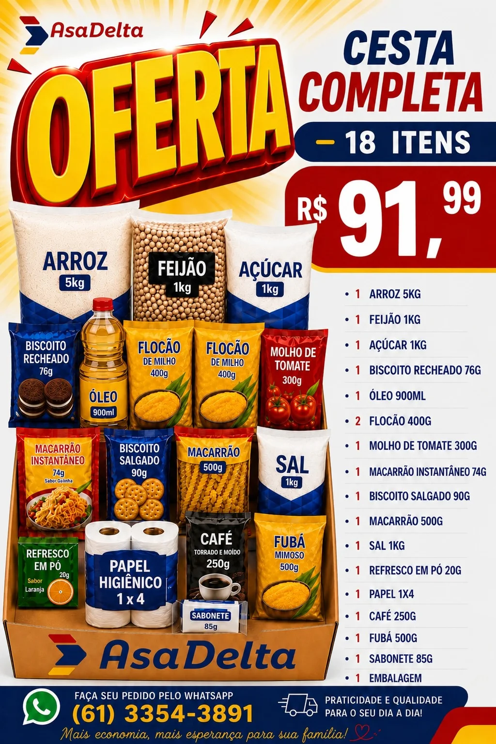 Catálogo Asa Delta — Cesta Completa